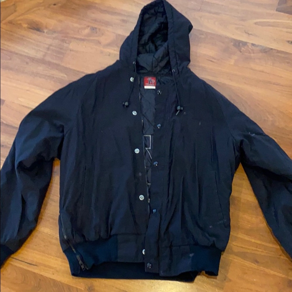 High School Hockey Jacket. Super warm.
